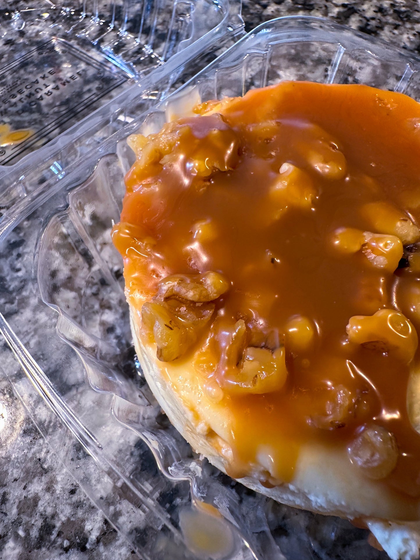 Salted Caramel Walnut Cheesecake
