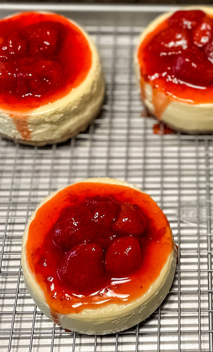 Classic Strawberry Cheesecake