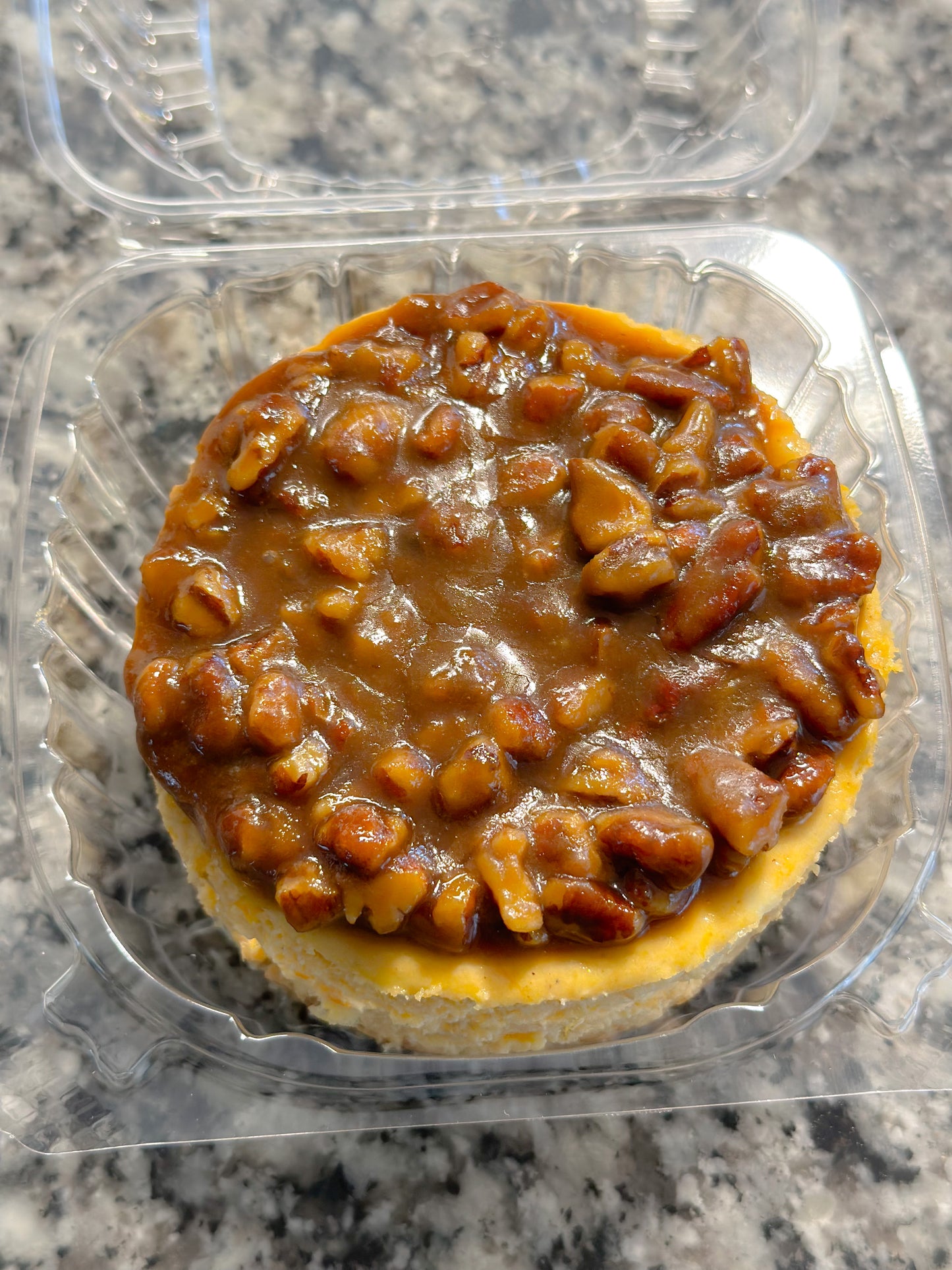 Sweet Potato Pecan Cheesecake