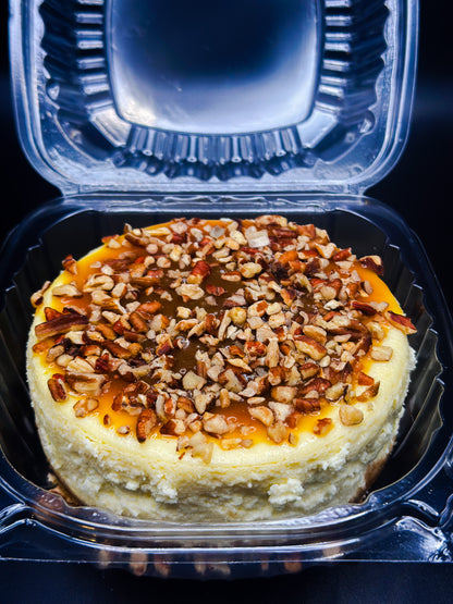 Salted Caramel Pecan Cheesecake